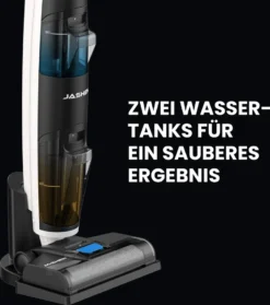 JASHEN F12 Nass Trockensauger Für Hartböden, Bis 35 Min Akku-Laufzeit, Selbstreinigungsfunktion, 800ml Frischwassertank, Kabelloser Bodenwischer, Standfunktion, LED-Display, Akku Saugwischer, Wischer -Küchenbedarf Laden 0103be57a35bdab6a895f7b088b5fc50