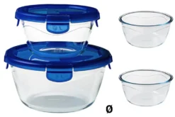 Pyrex Cook & Go Glas Runde Schüssel Mit Deckel 0.7L -Küchenbedarf Laden 011fe81edfa8d515bbf34aaa24f5a48c