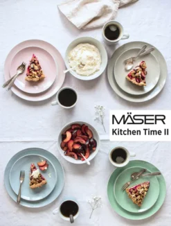 Mäser 931565 Kombiservice Kitchen Time II Für 4 Personen, Porzellan, Grün (1 Set, 16-teilig) 19 Mäser 931565 Kombiservice Kitchen Time II Für 4 Personen, Porzellan, Grün (1 Set, 16-teilig) -Küchenbedarf Laden 01694f81bac5c1715372b7dab1c88b17