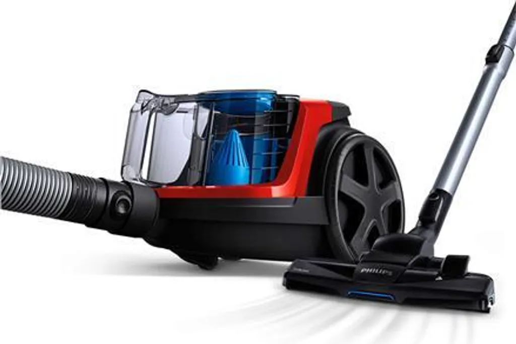 Philips Staubsauger PowerPro Compact FC9330/09 Ohne Beutel, Leistung 650 W, Staubkapazität 1,5 L, Rot 4 Philips Staubsauger PowerPro Compact FC9330/09 Ohne Beutel, Leistung 650 W, Staubkapazität 1,5 L, Rot – Bild 2