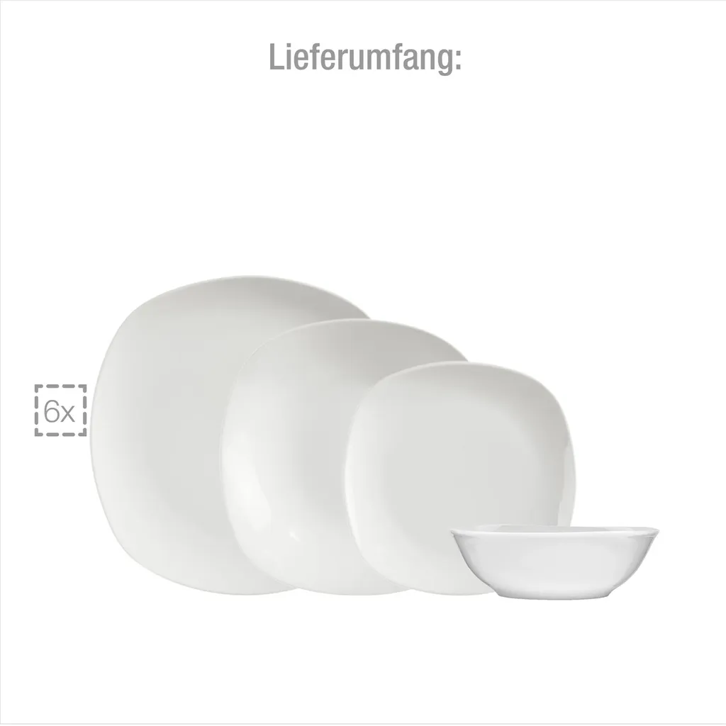 Sänger SÄNGER Porzellan Geschirrset Bilgola, Tafelservice 24 Teilig Für 6 Personen 7 Sänger SÄNGER Porzellan Geschirrset Bilgola, Tafelservice 24 Teilig Für 6 Personen – Bild 5