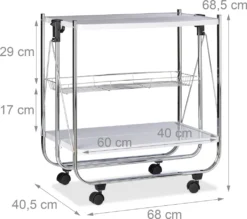 Relaxdays Serviertablett Klappbar -Küchenbedarf Laden 0277cd2e74062d94373fa98003267904