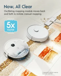 Yeedi Vac 2 Pro Staubsauger Saugroboter Wischfunktion 3000Pa 5200mAh 240min Kehrroboter -Küchenbedarf Laden 02905aac9cb3c3af3797feb6312f3146