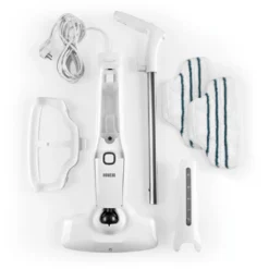 N8WERK Dampfbesen Moonlight White Edition Dampfbesen Dampfreiniger Fliesen Dampf Steam Teppich Hygiene Reiniger 1300W Mopp -Küchenbedarf Laden 030f000773d3122d411f1e0bc90b87de