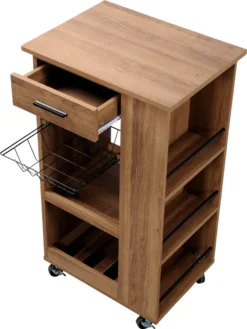 KESPER Küchenwagen, Walnussoptik, 50 X 37 X 85 Cm 2580913 10 KESPER Küchenwagen, Walnussoptik, 50 X 37 X 85 Cm 2580913 -Küchenbedarf Laden 04d0c9243e53c5cef3dd66b494422353