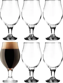 Biertulpen Biergläser Set 6 Teilig 500ml (max. 560ml) Pilsgläser Tulpe -Küchenbedarf Laden 04d2d47b27b8e3756d4f56ecd45837b0
