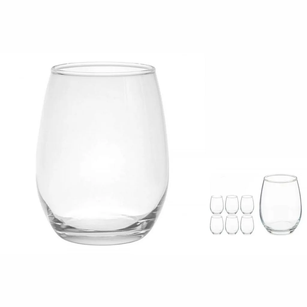 Pasabahce Gläserset Amber 570 Ml Durchsichtig 6 Teilig 5 Pasabahce Gläserset Amber 570 Ml Durchsichtig 6 Teilig – Bild 3