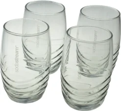 Sodastream Trinkglas 4er-Pack, Passend Zu Sodastream-Glaskaraffen -Küchenbedarf Laden 04f460d0ed863c2824524404a8c3cdde