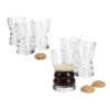 6tlgSet Barista-Gläser Espresso Tee Kaffee 120ml Glas Theke Mini-Bar Servier-Geschirr Tafel Gastro -Küchenbedarf Laden 0709d444a864fd7b300b069d0f5f605b
