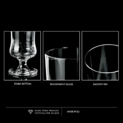 KROSNO Pina Colada Cocktailgläser Longdrinkgläser | Set Von 6 | 300 ML | Avant-Garde Kollektion | Perfekt Für Zuhause, Restaurants Und Partys | Spülmaschinenfest -Küchenbedarf Laden 075a203b08ff238b769a84df657ac15a