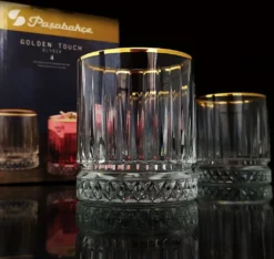 Pasabahce ELYSIA 520004 4er Set Wassergläser Kurz 355 Ml Wassergläser Softdrink -Küchenbedarf Laden 08985399880197958a88623acfa32ff7