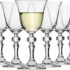 KROSNO Weiß-Weinglas | Set Von 6 | 150 ML | Krista Kollektion | Kristallglas | Weißweingläser | Perfekt Für Zuhause, Restaurants Und Partys | Spülmaschinenfest -Küchenbedarf Laden 0a3abdd09bffe6c3de78211d09f46011