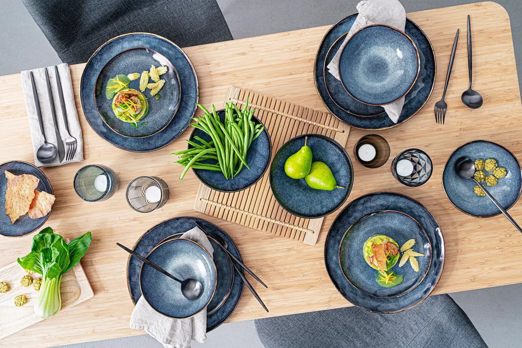 Sänger SÄNGER Steingut Geschirrset Tokio, Tafelservice 12 Teilig Für 4 Personen 5 Sänger SÄNGER Steingut Geschirrset Tokio, Tafelservice 12 Teilig Für 4 Personen – Bild 3