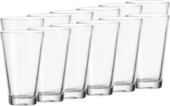 LEONARDO 017207 Ciao Longdrinkbecher, Glas, 300 Ml, H 13,2 Cm, Klar (12 Stück) -Küchenbedarf Laden 0beab29042fa55f3d10c75cf8daaf3d7
