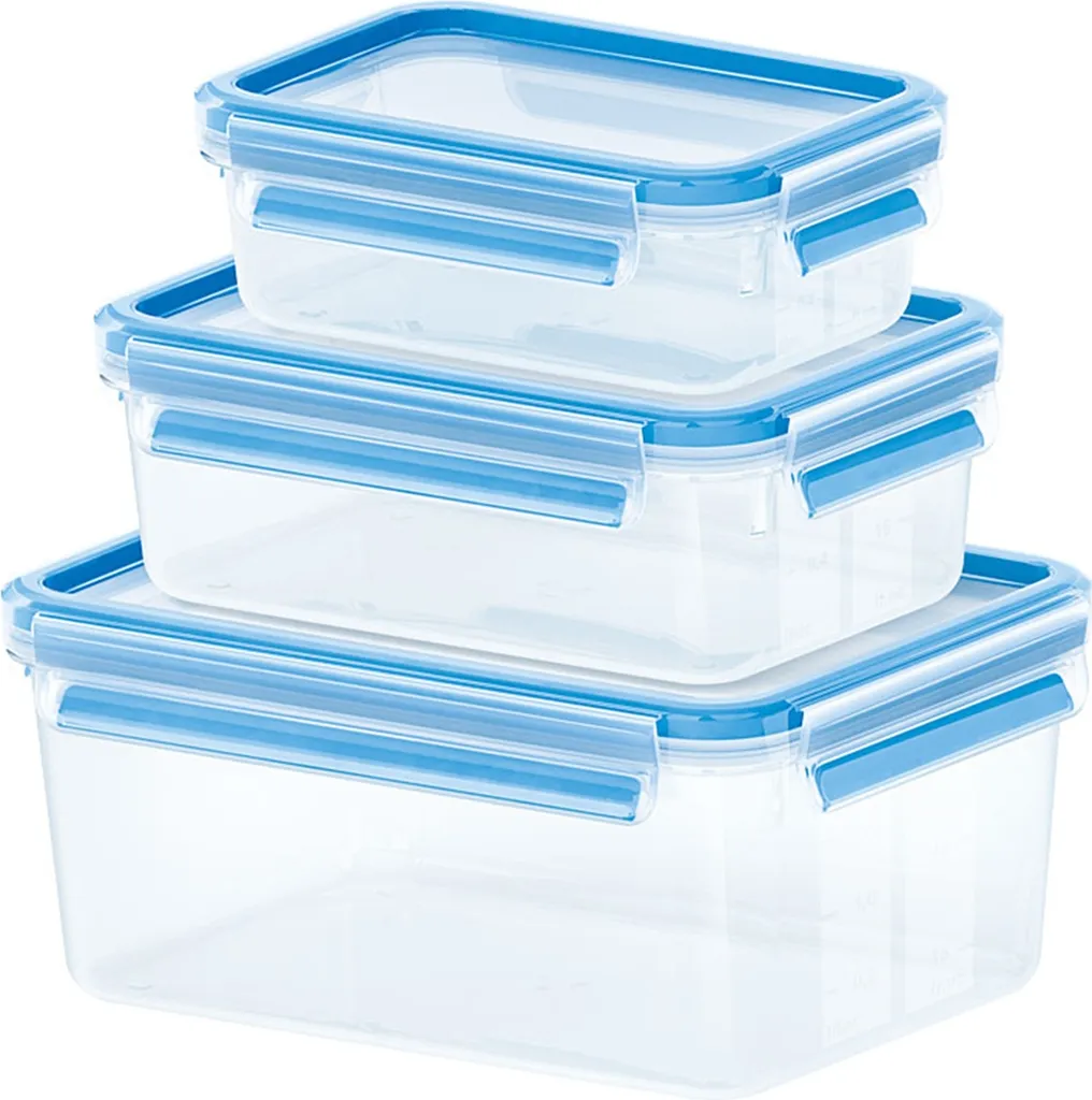 Emsa Frischhaltedose CLIP & CLOSE, 3er Set, 0,55/1,0/2,30 L, Farbe Grün 7 Emsa Frischhaltedose CLIP & CLOSE, 3er Set, 0,55/1,0/2,30 L, Farbe Grün – Bild 5