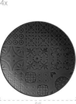 Tafelservice, Steinzeug Tafelservice, Steinzeug Trad. Tiles Mäser -Küchenbedarf Laden 0d6cffd7abf4951d19b678d3bd49e059