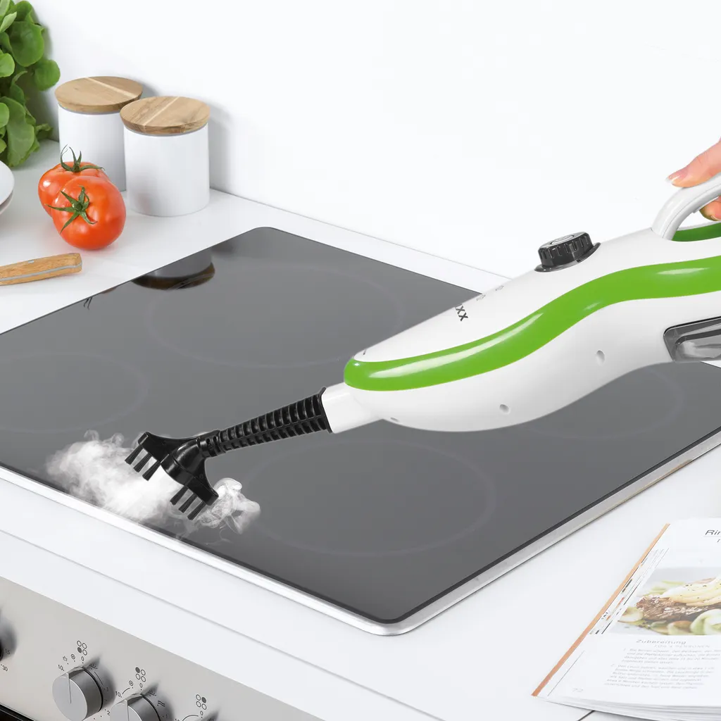 CLEANmaxx Dampfbesen 5in1 1500 W Dampfreiniger Hygiene Fliesen Küche Bad Möbel 100° - Bekämpft 99,99% Aller Bakterien Und Viren 15 CLEANmaxx Dampfbesen 5in1 1500 W Dampfreiniger Hygiene Fliesen Küche Bad Möbel 100° - Bekämpft 99,99% Aller Bakterien Und Viren – Bild 13