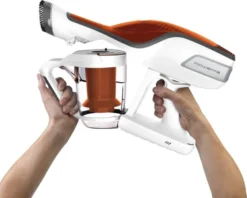 Rowenta RH9474, Trocken, Zyklonal, 82 DB, Beutellos, Orange, Weiß, Tätigkeit -Küchenbedarf Laden 0ef41358cede17e4c9afbb7868ff3d92