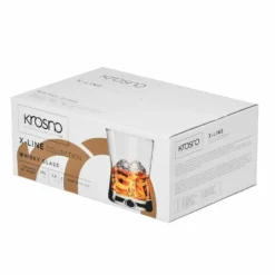 KROSNO X-Line Whiskygläser, 6er-Set, 290 Ml -Küchenbedarf Laden 0f600a210dad857df17b302d4cee33d2