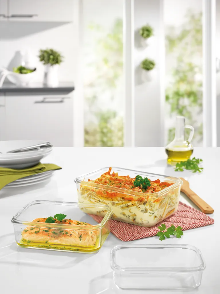 Glas Frischhaltedosen 3er Set Klick-It Gefrierdosen Lunchbox Brotdose Mikrowelle 9 Glas Frischhaltedosen 3er Set Klick-It Gefrierdosen Lunchbox Brotdose Mikrowelle – Bild 7