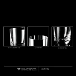 KROSNO Glamour Whiskygläser, 6er-Set, 300 Ml -Küchenbedarf Laden 10ab7a66ac3bba0b622b3a5523bff720