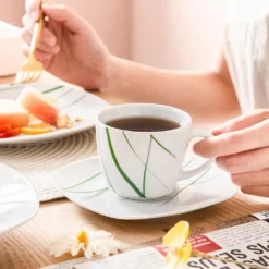 VEWEET Porzellan Tafelservice 'Aviva' 100-teilig Set, Kombiservice Mit Dessertteller, Speiseteller, Suppenteller, Müslischalen, Kaffeebecher, Kaffeetassen Set, Eierbecher, Milch- Und Zuckerset 15 VEWEET Porzellan Tafelservice 'Aviva' 100-teilig Set, Kombiservice Mit Dessertteller, Speiseteller, Suppenteller, Müslischalen, Kaffeebecher, Kaffeetassen Set, Eierbecher, Milch- Und Zuckerset -Küchenbedarf Laden 1174cd232faed9105fc00615e424ef27