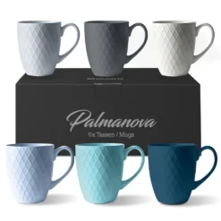 MIAMIO - 6 Er Set Kaffeetassen Palmanova Collection - Ocean 13 MIAMIO - 6 Er Set Kaffeetassen Palmanova Collection - Ocean -Küchenbedarf Laden 11a4b7fbf1a977299db45ac34dd4d5f0