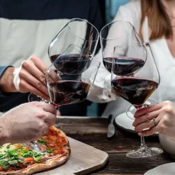 KROSNO Splendour Große Burgunder Rot-Weingläser, 6er-Set, 860 Ml -Küchenbedarf Laden 1203e3912f7ee07006841d8c7ab1b42e