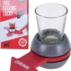 Shot Glas Spinner | Party-Spiel | Trinkspiel | Einschenken, Drehen, Trinken. Inklusive Shotglas Und Drehmechanismus -Küchenbedarf Laden 137af19af579f28232eb9d5bbd98edb7
