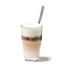 Leonardo Latte Macchiatto Becher 'Solo LM' Mit Löffel, 400ml, Ø 8,5 X 14,7cm (4er Set) -Küchenbedarf Laden 14d158be9348b4ceebe7e109a3e7fe11
