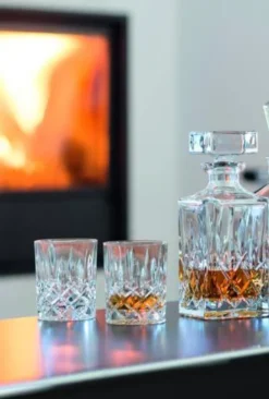 Nachtmann 0091899-0 Noblesse Whisky-Set, 1 X Karaffe/Dekanter + 2 X Whisky-Becher, Klar (1 Set) -Küchenbedarf Laden 16709accb6d351db8cd39e326b682f39