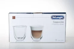 De'Longhi DeLonghi Cappuccino 2er Doppelwandiges Thermoglas -Küchenbedarf Laden 16df8f44a6f893ae30f678087174b187