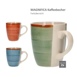 24tlg. Geschirrset Magnifica I Kombiservice I 6 Pers. I Becher + Müsli+ Teller + Essteller -Küchenbedarf Laden 17662d8073fe658974ea679e2494d4a9