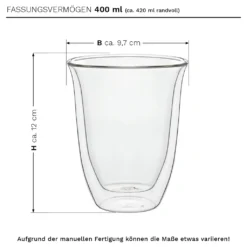 Thermoglas „DG-V“ 6er-Set 400 Ml 10 Thermoglas „DG-V“ 6er-Set 400 Ml -Küchenbedarf Laden 198439677a85fb32b1639d1301a15071
