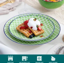 Vancasso Macaron Porzellan Kombiservice, 16 Teilig Geschirrset, Mit Je 4 Speiseteller, Dessertteller, Müslischalen Und Kaffeebecher Für 4 Personen 11 Vancasso Macaron Porzellan Kombiservice, 16 Teilig Geschirrset, Mit Je 4 Speiseteller, Dessertteller, Müslischalen Und Kaffeebecher Für 4 Personen -Küchenbedarf Laden 1b9d968369a31bbcd6d35466c116bee0