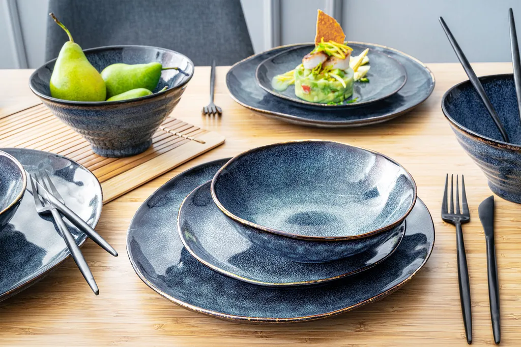 Sänger SÄNGER Steingut Geschirrset Tokio, Tafelservice 12 Teilig Für 4 Personen 4 Sänger SÄNGER Steingut Geschirrset Tokio, Tafelservice 12 Teilig Für 4 Personen – Bild 2