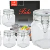 6er Set Einmachglas Bügelverschluss Original Fido 0,75L Incl. Bormioli Rezeptheft -Küchenbedarf Laden 1c13c6de886527c5fc85e06fa83734ef