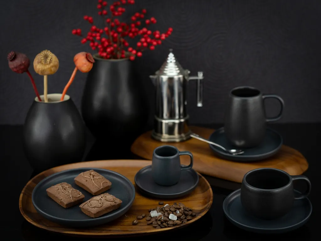 CreaTable 22978 Kombiservice Uno BLACK Für 4 Personen, Steinzeug, Schwarz (1 Set, 16-teilig) 9 CreaTable 22978 Kombiservice Uno BLACK Für 4 Personen, Steinzeug, Schwarz (1 Set, 16-teilig) – Bild 7