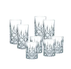 Nachtmann Nobelesse Gläser 4 Longdrinkgläser 4 Whiskygläser -Küchenbedarf Laden 1ccca00ffcbc974232867357c09b042d
