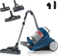 Severin MY 7119 S'SPECIAL CarPET & Carpets Nonstop Mutli-Cyclone Bodenstaubsauger Beutellos, HEPA14 Filter, XXL-Polsterdüse, XL-Parkettdüse, Turbobürste, 750 Watt -Küchenbedarf Laden 1da44a908e717ec4b64ed3bbf77e2ee3