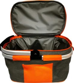 SVITA Picknickkorb 25l Thermo Einkaufskorb Mit Kühlfunktion Kühlbox Kühltasche Grau 8 SVITA Picknickkorb 25l Thermo Einkaufskorb Mit Kühlfunktion Kühlbox Kühltasche Grau -Küchenbedarf Laden 20671f104219e111debfdfcfc769cc7f