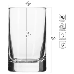 KROSNO Shot Vodkagläser, 6er-Set, 50 Ml -Küchenbedarf Laden 21c3fc3bd27a817139807c3be7184ee6