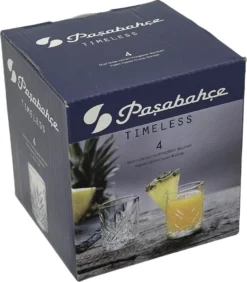 Pasabahce 52780 Shot Glas Stamper Timeless In Crystal Design 4er-Set -Küchenbedarf Laden 229e1f2ab5bc225e399670f50e2d6860
