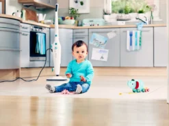 Leifheit Dampfreiniger CleanTenso Inkl. 2er Set Ersatz-Wischbezüge -Küchenbedarf Laden 24941f7e51348d5d42cece740e15880f