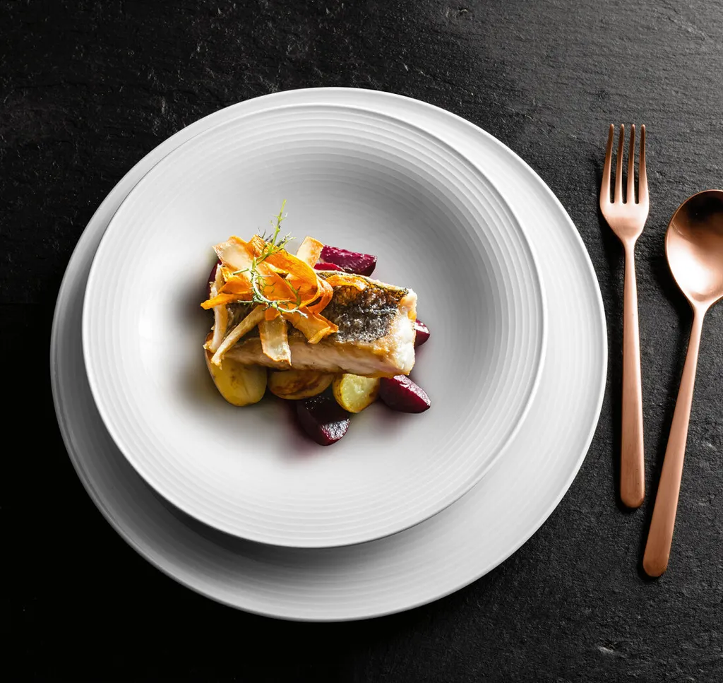 Seltmann Weiden Tafelservice 12-teilig BT Beat Weiss 7 Seltmann Weiden Tafelservice 12-teilig BT Beat Weiss – Bild 5