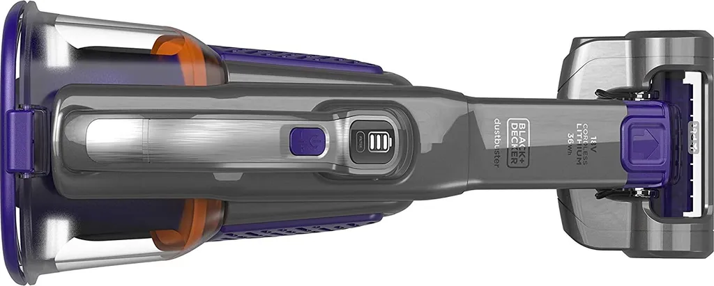Black & Decker BHHV520BFP Dustbuster Akku-Sauger Titanium/silber/violett 9 Black & Decker BHHV520BFP Dustbuster Akku-Sauger Titanium/silber/violett – Bild 7