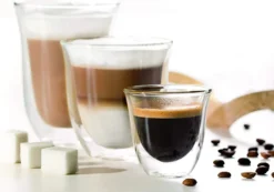 De'Longhi DeLonghi Cappuccino 2er Doppelwandiges Thermoglas -Küchenbedarf Laden 2b392436d449acf2676d09f96ce20dd6