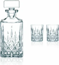Nachtmann 0091899-0 Noblesse Whisky-Set, 1 X Karaffe/Dekanter + 2 X Whisky-Becher, Klar (1 Set) -Küchenbedarf Laden 2b7d373b502ef8bf748a40887915f952