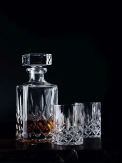 Nachtmann 0091899-0 Noblesse Whisky-Set, 1 X Karaffe/Dekanter + 2 X Whisky-Becher, Klar (1 Set) -Küchenbedarf Laden 2eb871f99981574a8328432873973407