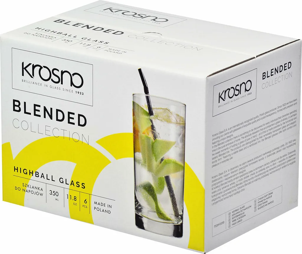 KROSNO Blended Longdrinkgläser, 6er-Set, 350 Ml 12 KROSNO Blended Longdrinkgläser, 6er-Set, 350 Ml – Bild 10